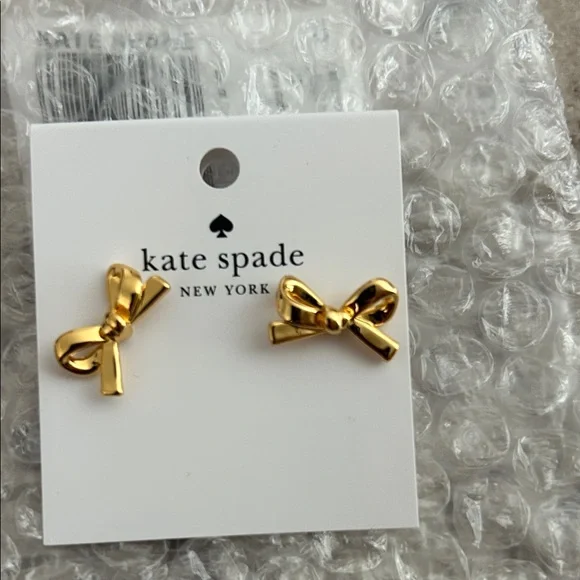 Kate Spade Gold Bow Jewelry Set - Picture 2 of 6